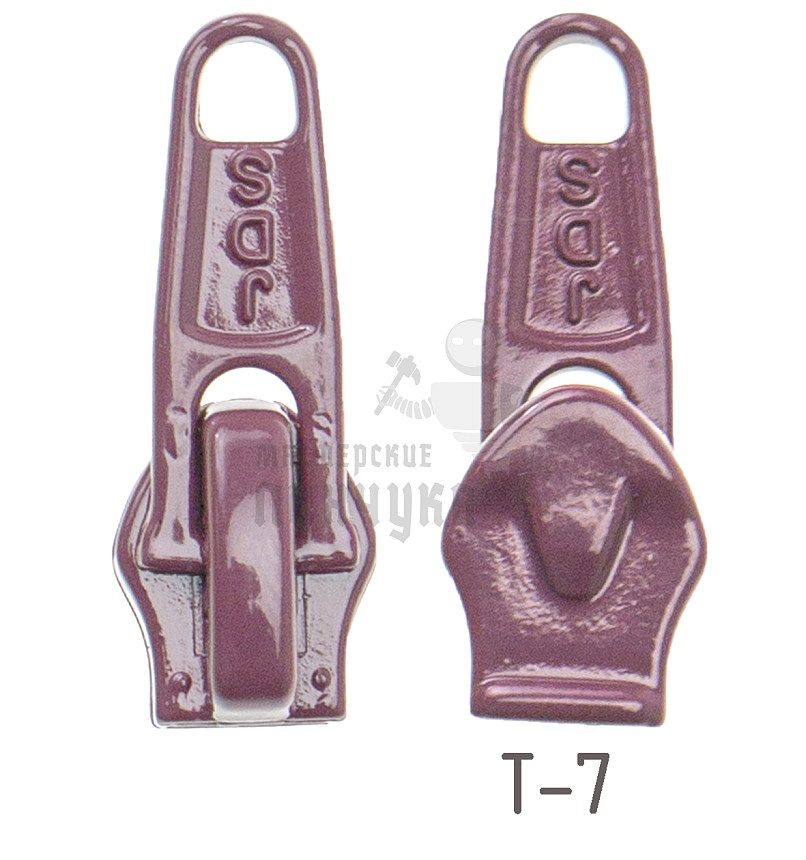 Бегунок   "Judson"  т.7 классич. бордовый 60