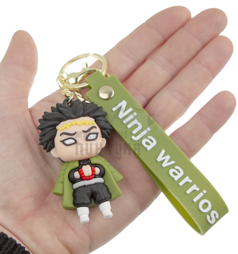 Брелок для ключей "Бан Дай" с кольцом, карабином и ремешком