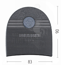 Набойка "Magna Super" р. 68 т.7, черные - Чертеж