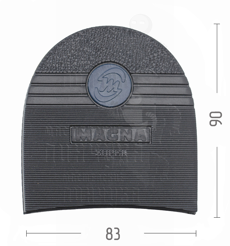 Набойка "Magna Super" р. 68 т.7, черные