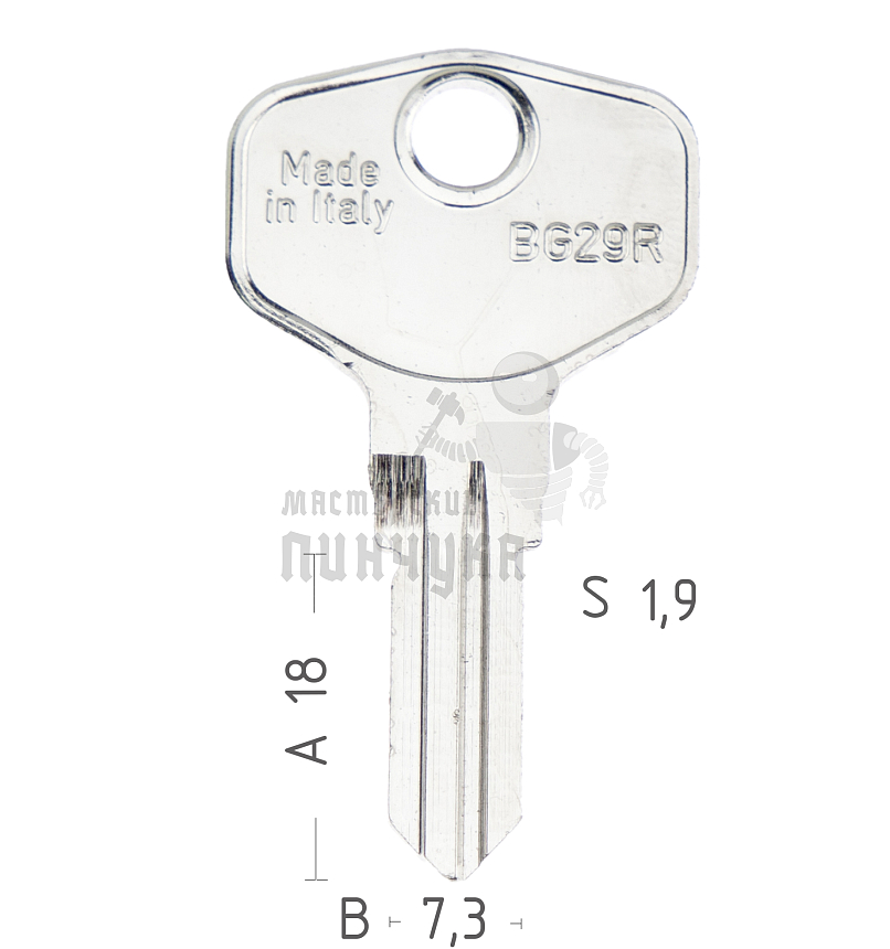 BG29R BUR-31D BRG38L