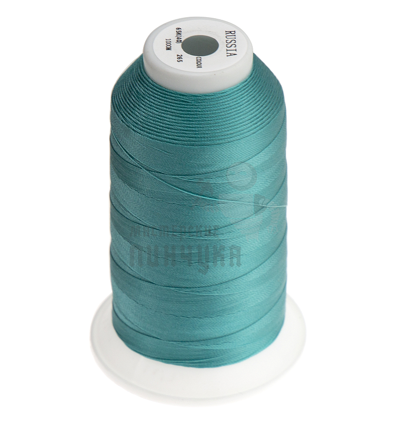  Нитки швейные 65К-1000м, светло-зеленый