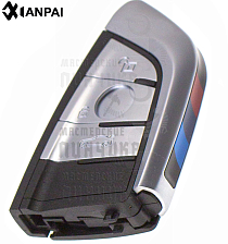 Корпус ключа BM6P HU92 HF70P171 3кнопки //  КНР - Чертеж