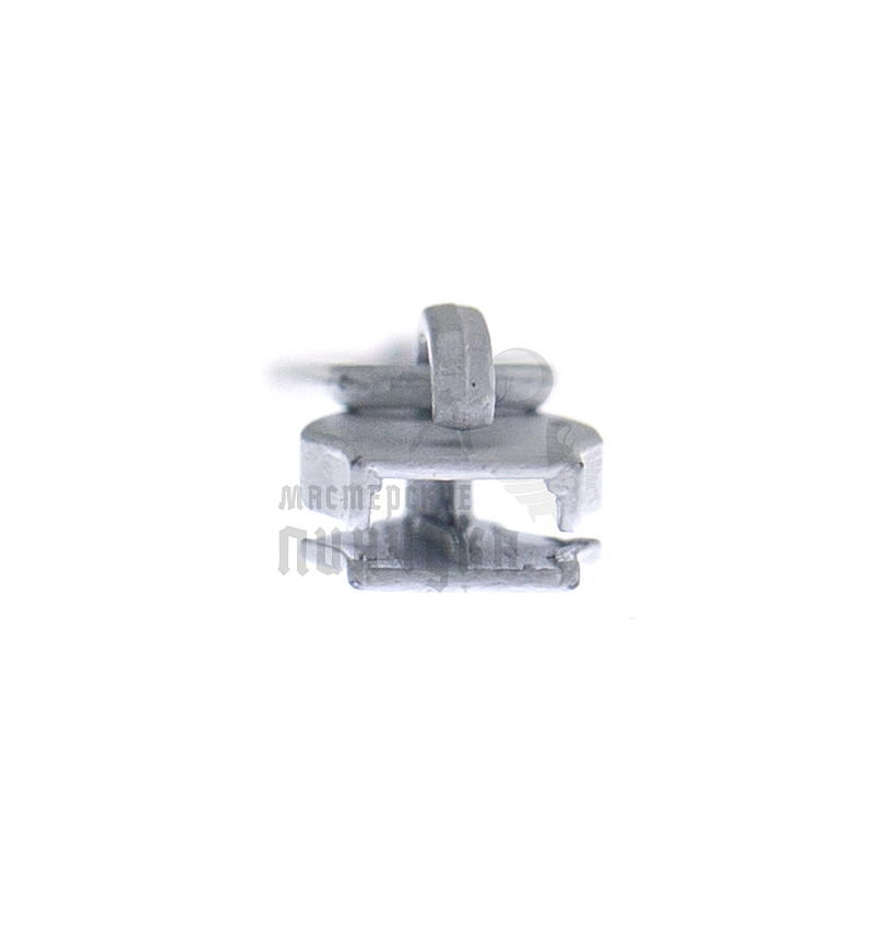 Бегунок для спиральной молнии тип 3 галант цв 101 белый 