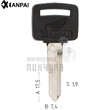 HOND19P/HOND4DP_HD24P_HON39P_HO58P_HD21SP HONDA MOTO КНР - Чертеж