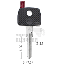 T00HF68P TP00ME-9.P1 а/пласт.с мест.п/чип Mercedes - Чертеж