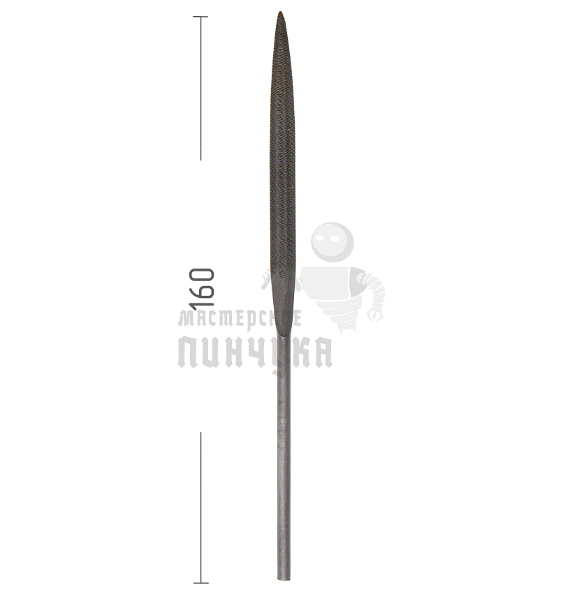 Надфиль полукруглый 160мм "ХИЗ