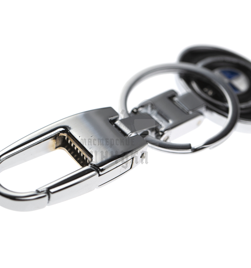 Авто карабин с кольцом для ключей BMW