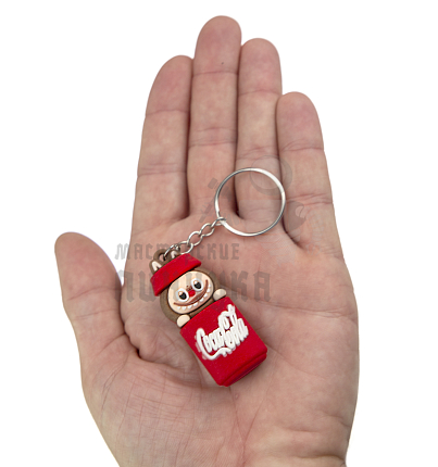 Брелок для ключей "LABUBU" КокаКола
