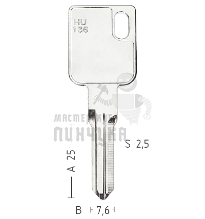 DCA4R DAC-4D HU136 а/сталь LOGAN