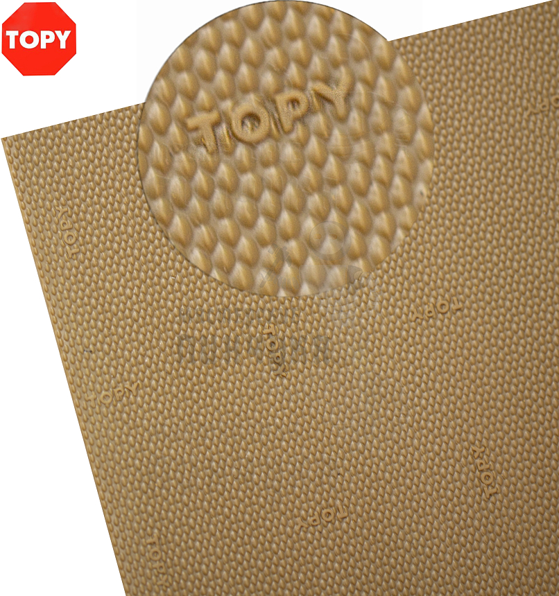 Набойки листовые "Topy Veratop" р-р 600х400х6мм, цв.карамельный