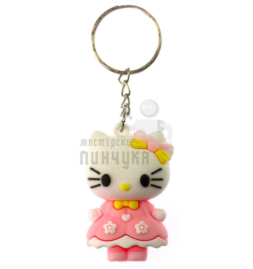 Брелок для ключей "Hello Kitty", розовый