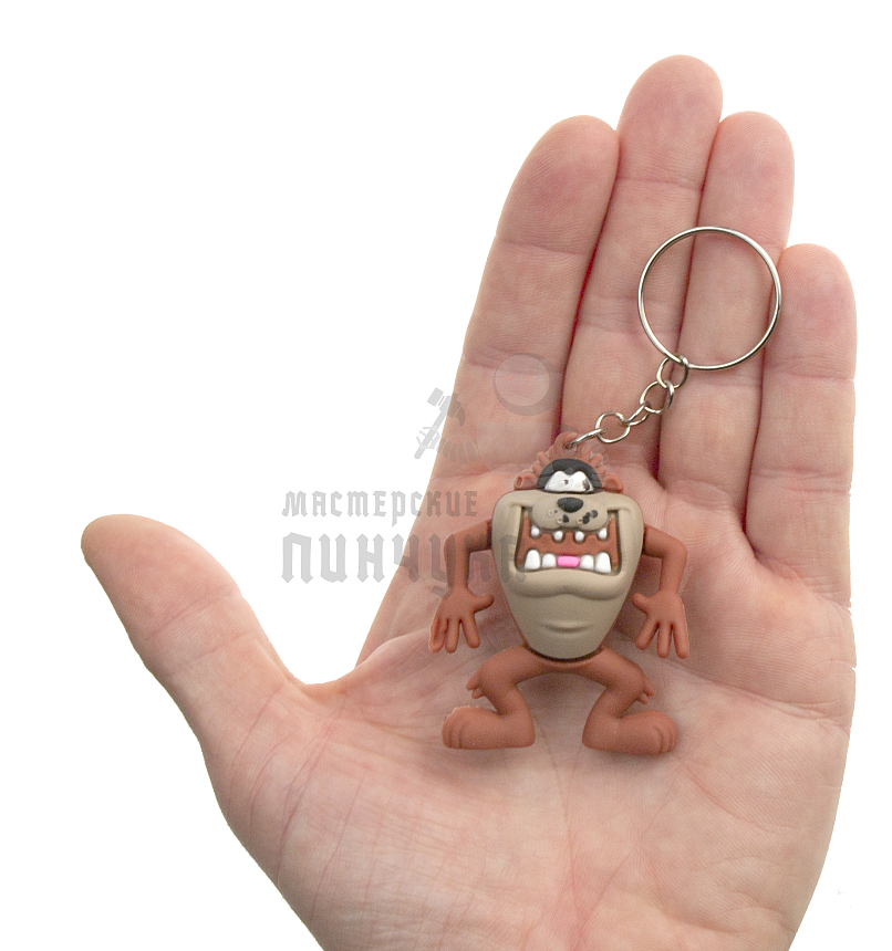 Брелок для ключей "Тасманский Дьявол" с кольцом