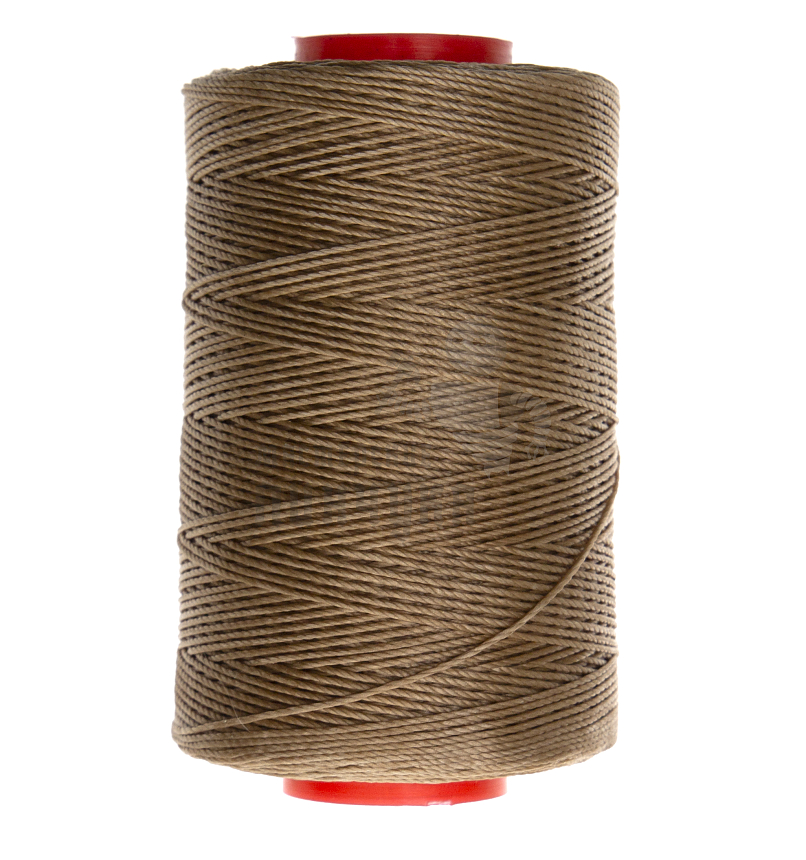 Нитки прошив.вощеные 100D/3-200м, темно-бежевый