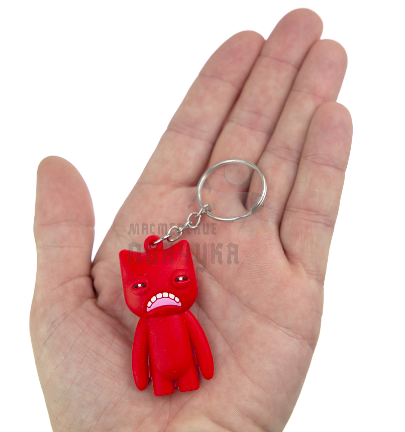 Брелок для ключей "FUGGLER", цв.красный