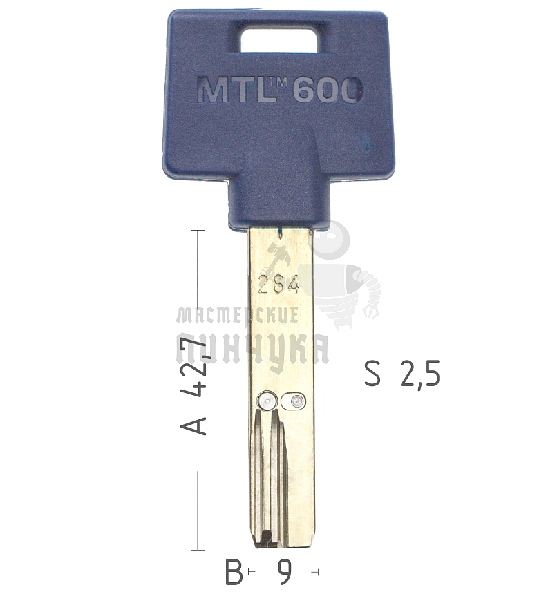 Mul-T-Lock: Профиль 264s+ Original "INTERACTIVE"