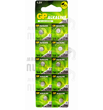 Батарейка GP G1/LR621/LR60/364A/164 BL10 Alkaline 1,5V (10/250/5000) - Чертеж