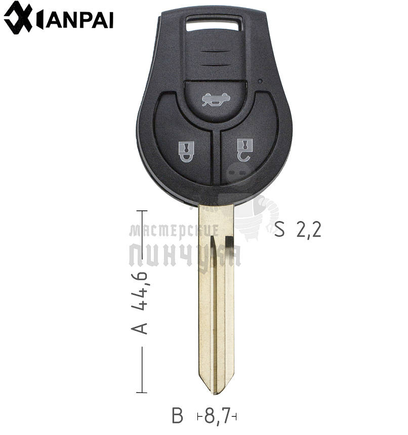 Корпус  NISSAN  S21 3кн  КНР