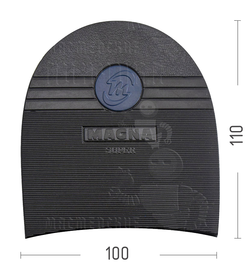 Набойка Magna 76, цв. чёрный