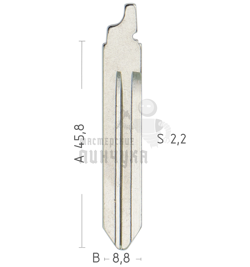 Лезвие №48 DAT-15 NSN14 NS11 NISSAN КНР