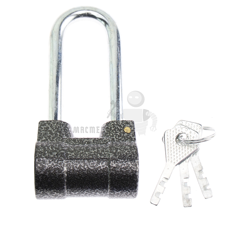 Навесной замок ОРЕЛ (ВС2-60В) 55мм, длинная дужка