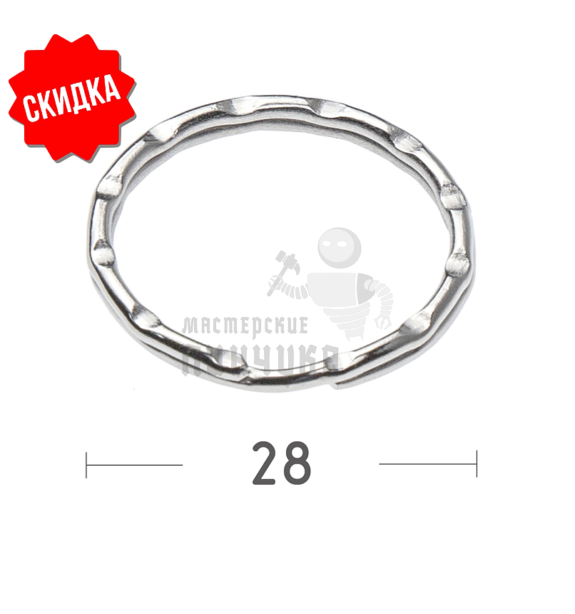 КОЛЬЦО 28F РИФЛЕНОЕ
