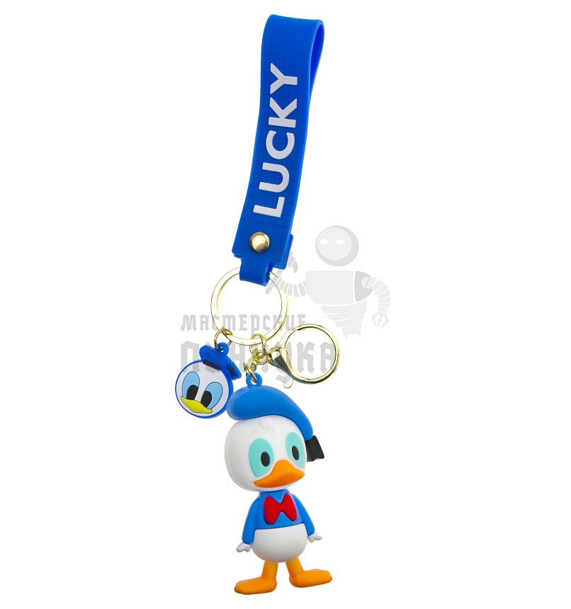Брелок для ключей "Утенок LUCKY" + карабин