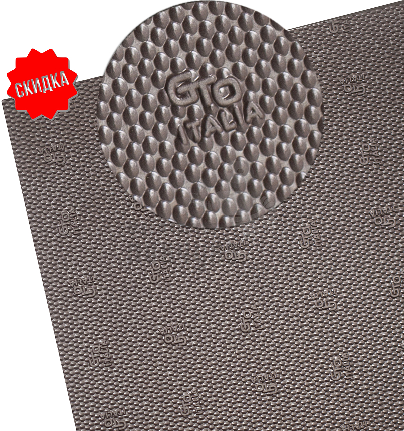 Набойка Резит "GTO Italia" 500*500*6,0 цв.коричневый