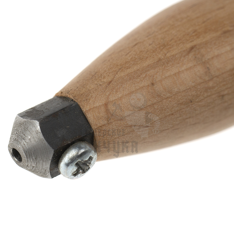 Ручка цанговая деревян. 8см