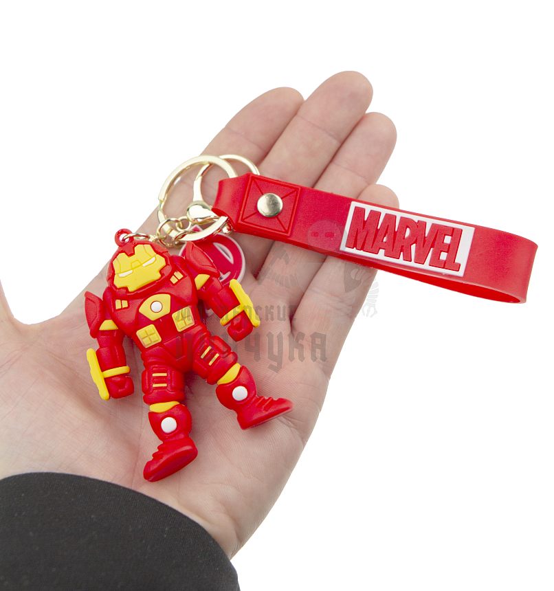 Брелок для ключей "Железный человек РОБО" +карабин