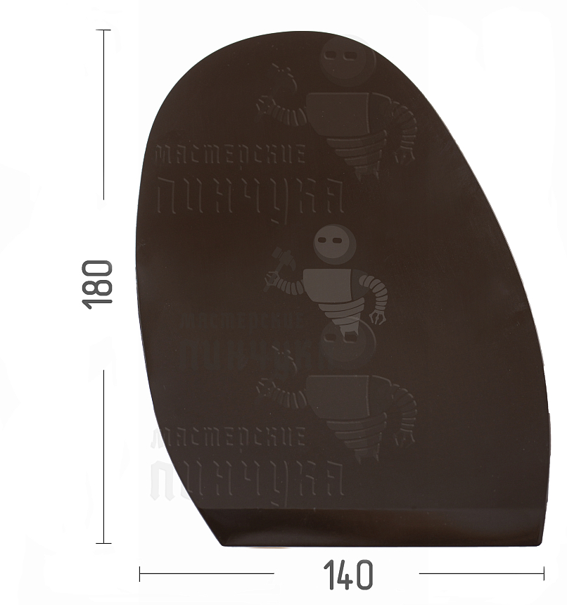 Проф. формованная для лабутенов Casali Mirror №5,1,3мм Коричневый