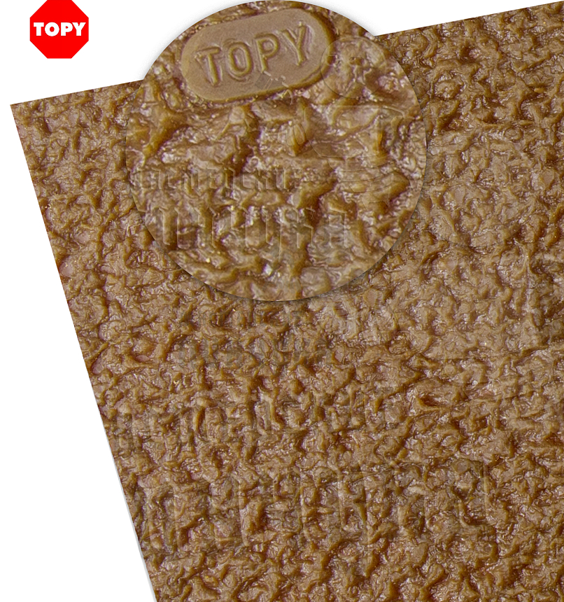 Проф.лист. Topy Rug 960х600х3мм Карамельный (9)