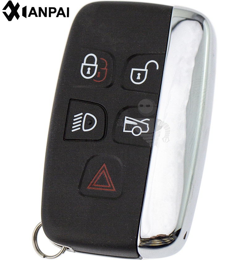 Корпус ключа 4 кнопки + паника КНР ///  JAGUAR