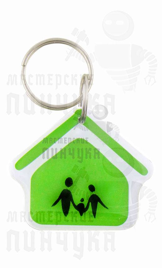 КЛЮЧ-ЗАГОТОВКА  RFID H2 "ДОМ"