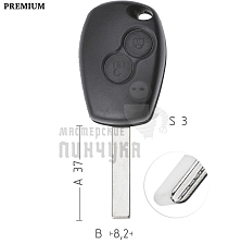 Корпус  RENAULT 2кн (вертик лезвие) КНР - Чертеж
