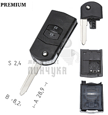 Корпус  Mazda MAZ24 корус выкидного кл 2кн  КНР - Чертеж