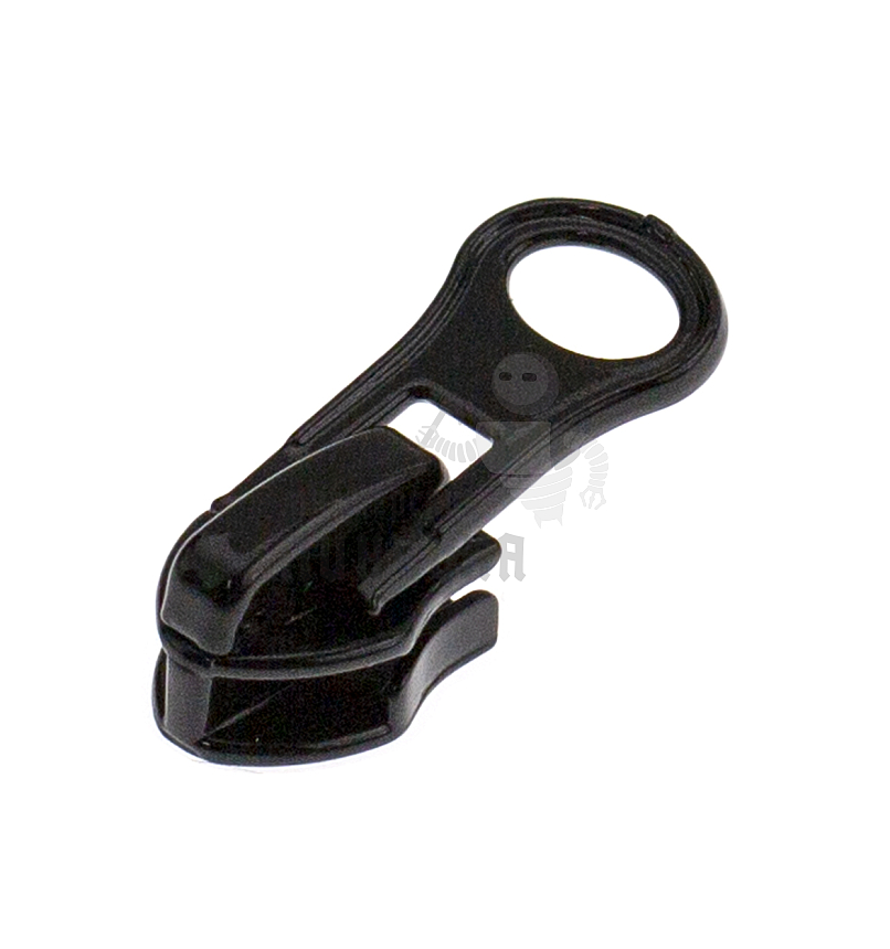 Бегунок Т7 "Judson" для спорт.одежды, черный глянец