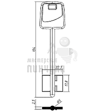 APS2DP (синий) - Чертеж