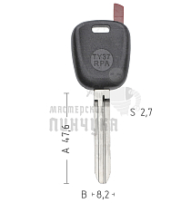T00TY37RPB TP00TOYO-15.P2  а/пласт.с мест.п/чип TOYOTA - Чертеж