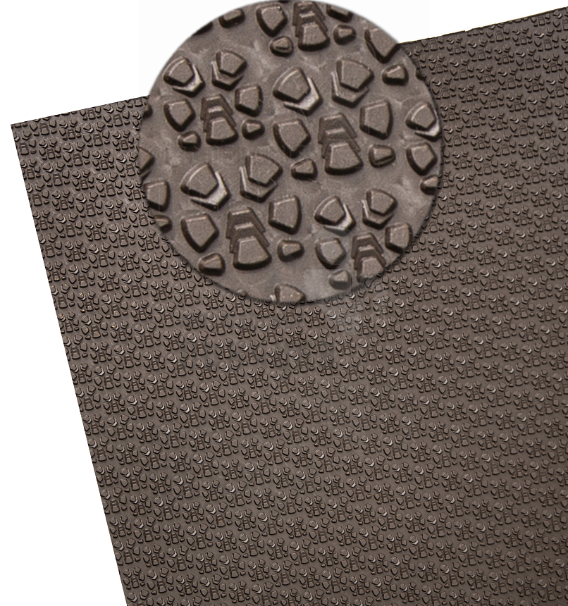 Проф. листовая Piligrim Bissell "Кросс" 380х570х1.8мм, тв. 85А цв. коричневый