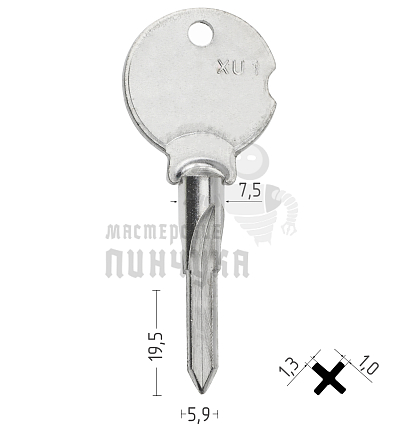 Крест XU-1 Турция CANAS