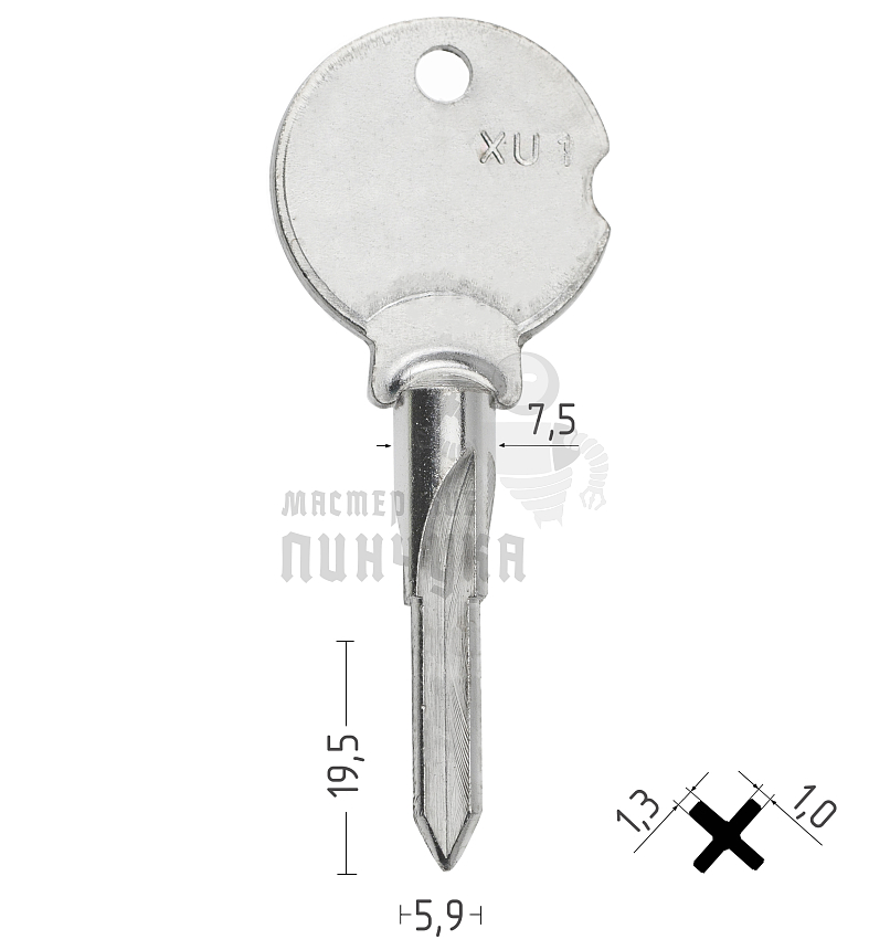 Крест XU-1 Турция CANAS