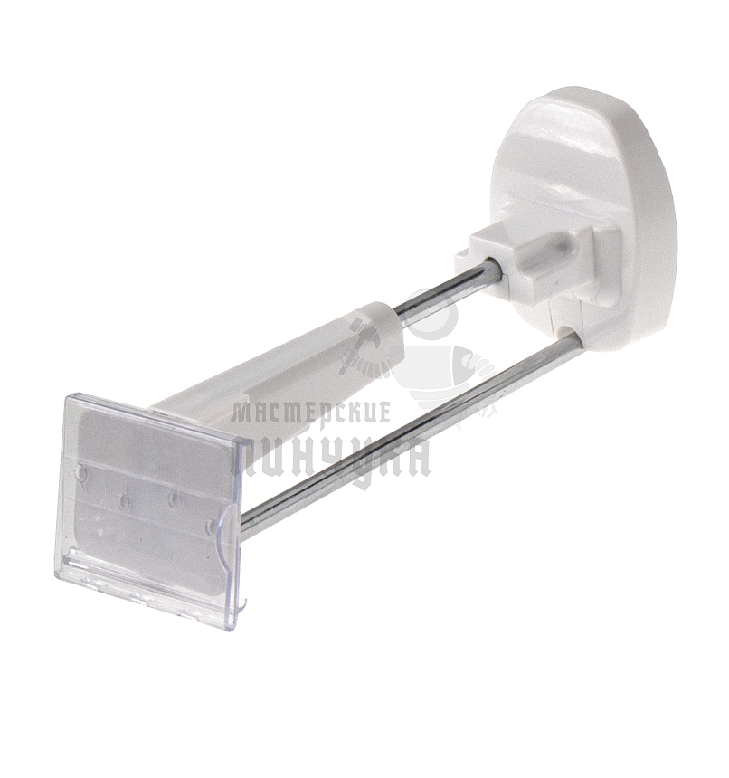 Крючок антивандальный с ценникодержателем