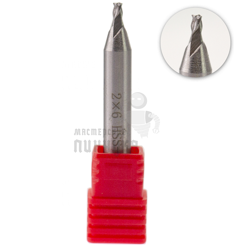 V0041,HSSCo  верт.фреза.ф2mm 