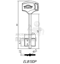 ELB13DP - Чертеж