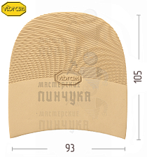 Набойка "Vibram Ariel" 5342 (030), цв. бежевый - Чертеж