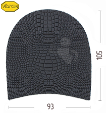 Набойка "Vibram Explosion" 5340 (040), цв. черный - Чертеж