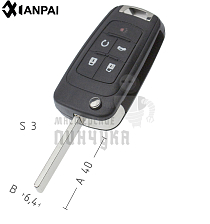 Корпус CHEVROLET OP-11P HU100 5кн КНР - Чертеж