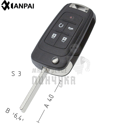 Корпус CHEVROLET OP-11P HU100 5кн КНР