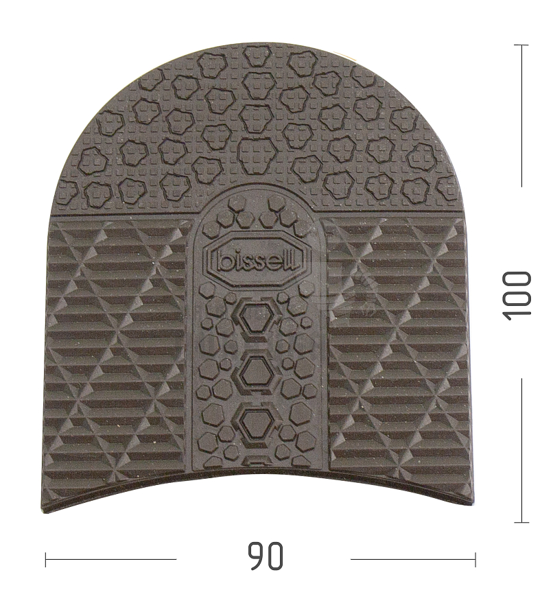 Набойка PILIGRIM RB621L, цв. коричневый